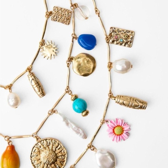 Zara 3 charm necklaces - Picture 3 of 6